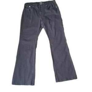Jordache Black Low Rise Stretch Jeans
